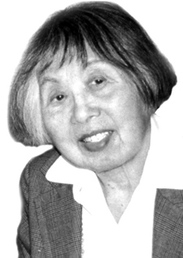 Black and white image of Clara Laan Chun